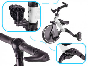 Tricicleta TRIKE FIX MINI, 3in1 adaptabila, culoare Alba - Img 2