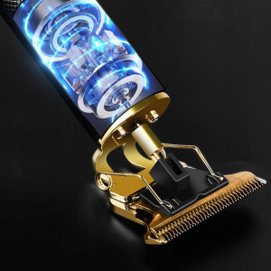 Aparat de tuns barba cu acumulator, trimmer pentru barba sau par cu accesorii incluse, model AVX-WT-YYT-36-1 - Img 3