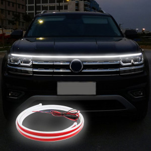 Banda LED iluminare capota, tensiune 12V, lungime 180cm, lumina Alba - Img 1