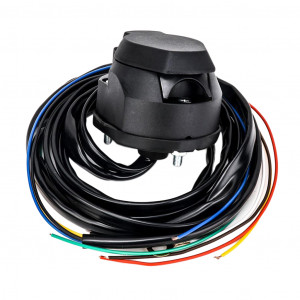 Kit cablaj pentru montaj carlig remorca, priza cu 7 pini, lungime cablu 1,5m - Img 1