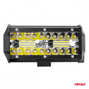 Proiector LED pentru Off-Road, ATV, SSV, cu doua fluxuri de lumina, culoare 6500K, 120W, tensiune 9 - 36V, dimensiuni 170 x 74 x 63 mm - Img 4