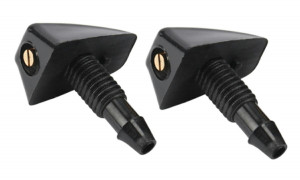 Set 2 diuze spalare parbriz Universale, culoare Neagra - Img 2