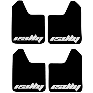 Set 4 Aparatori Noroi SPORT din cauciuc pentru autoturisme, universale, model Rally, dimensiune 30 x 23cm - Img 2