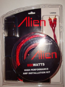 Kit cabluri amplificator ALIEN Essential 800W MAX, AVX-MR004 - Img 2