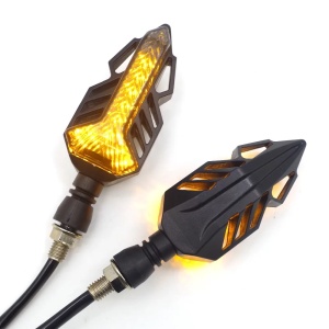 Set 2 lampi Semnalizare Moto, model T-SHAPE ARROW, tensiune 12V - Img 1