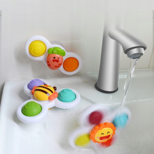 Set 3 jucarii interactive, model "POP UP SENSORY FIDGET SPINNER" pentru copii sau bebelusi - Img 3