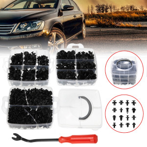 Set 625 clipsuri auto universale pentru montaj cu extractor inclus - Img 1
