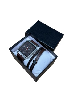 SET CADOU CEAS BARBATESC LEIX SI BRATARA ELEGANTA - Img 3