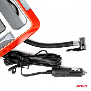 Compresor Auto Digital cu display LCD si lampa LED cu functie de iluminare si pulsare, alimentare 12V, AVX-AM03268 - Img 5