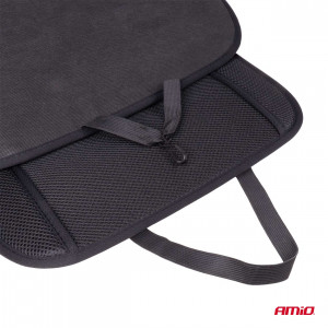 Husa scaun auto cu bile de masaj si suport lombar, dimensiuni 110 x 46 cm, culoare Neagra - Img 4