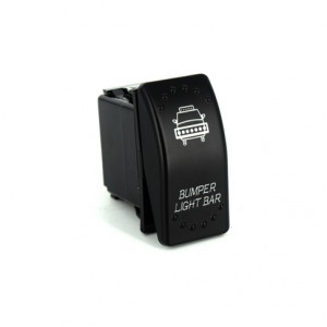 Intrerupator ”BUMPER LIGHT BAR” pentru Off-Road, ATV, SSV, QUAD - Img 1