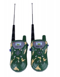 Kit emisie - receptie "Walkie Talkie" CAMO, raza de maxim 100m - Img 3