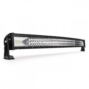 Proiector LED BAR model "CURBAT" pentru Off-Road, ATV, SSV, putere 729 W, culoare 6500K, tensiune 9-36V, dimensiuni 1300 x 80 x 84 mm - Img 1
