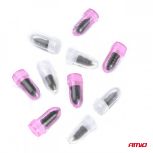 Set 10 stifturi vulcanizatoare pentru repararea rapida a anvelopelor (kit reparatie pana) - Img 2