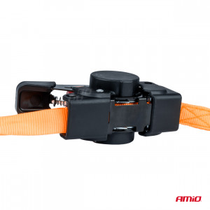 Set 2 x Chingi de asigurare marfa cu retractare automata, 200kg, dimensiune 18mm x 2m, model S-TYPE, AVX-AM03323 - Img 4
