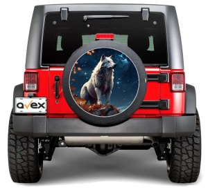 Sticker Auto "Roata de Rezerva" rezistenta la intemperii si raze UV, diametru 55 cm, Cod: AVX-RR12 - Img 1