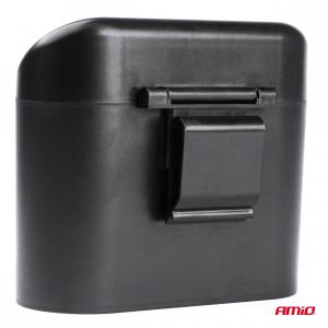 Cos de gunoi suplimentar pentru autoturisme, dimensiuni 17 x 9 x 9 cm, culoare Neagra - Img 3