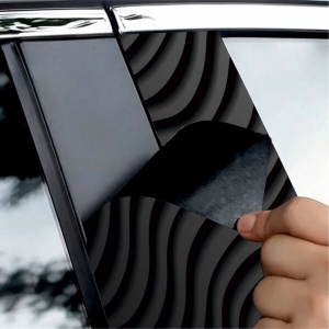 Set 2 stickere decorative pentru stalpii usilor, print autoadeziv de inalta rezolutie, dimensine 2 buc x 50 x 22 cm , cod: AVX-SSU-07 - Img 3