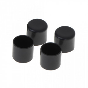 Set 4 buc. protectii anti-zgarieturi picioare scaun, diametru 22mm, culoare neagra - Img 4