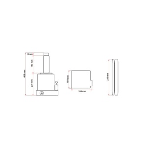 Cric hidraulic tip piston, sarcina maxima suportata 20T - Img 4