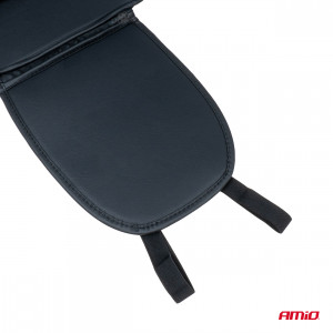 Husa scaun auto cu bile de masaj, suport lombar si tetiera, dimensiuni 147 x 68 cm, culoare Neagra - Img 5