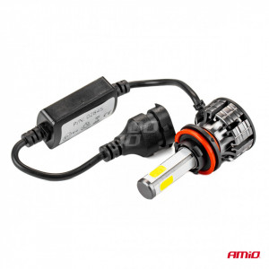 Instalatie LED COB 2Side AMiO, compatibil H9, H9, H11, destinat competitiilor auto sau off-road - Img 6
