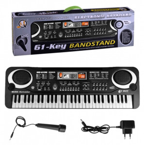 Orga electronica cu 61 de clape si microfon (Keyboard, Pian electronic) - Img 8