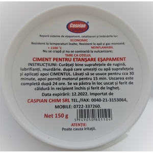 Pasta de lipit esapament rezistenta la temperaturi inalte,150g, temperatura +1100°C - Img 2