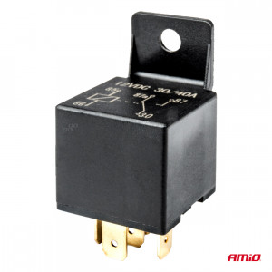 Releu auto universal cu 5 pini, tensiune 12V, 40A - Img 2