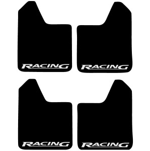 Set 4 Aparatori Noroi SPORT din cauciuc pentru autoturisme, universale, model Racing, dimensiune 30 x 23cm - Img 2