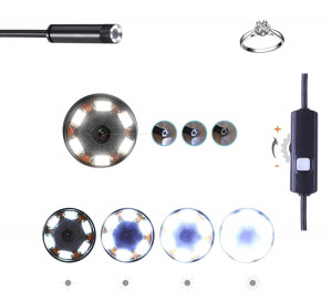 Camera endoscopica de inspectie, waterproof, 5,5mm, conectare Android/Windows prin microUSB - USB, lungime cablu 5m - Img 7