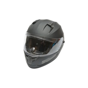 Casca moto integrala negru mat cu viziera transparenta si ochelari de soare, marimea L, model Arcane II