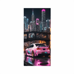Folie imprimata color pentru decor Frigider, dimensiune 200 x 90cm, model: AVX-FR05 - Img 2