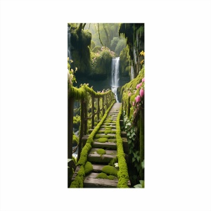 Folie imprimata color pentru decor Frigider, dimensiune 200 x 90cm, model: AVX-FR25 - Img 2
