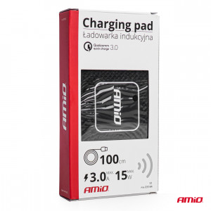 Incarcator auto wireless pentru telefon cu incarcare rapida, 15W - Img 3