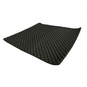 Material insonorizant auto adeziv reliefat, dimensiune 80cm x 50cm x 15mm, culoare Neagra - Img 3