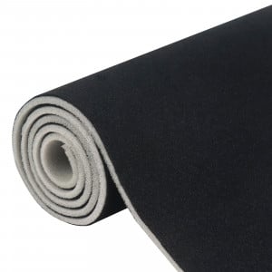 Material pentru reconditionare plafon auto, material textil cu spate buretat, culoare Neagra, dimensiune 2m x 1,50m - Img 3