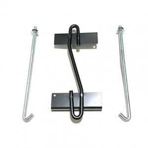 Suport Universal pentru fixare - asigurare baterie auto, metalic, culoare neagra