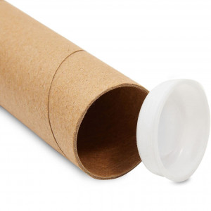 Tub din carton fara capace pentru protectie la transport folii si printuri, lungime 130 cm, diametru Ø76mm, grosime perete 4mm - Img 4