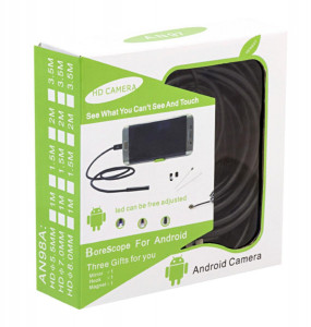 Camera endoscopica de inspectie, waterproof, 5,5mm, conectare Android/Windows prin microUSB - USB, lungime cablu 5m - Img 8