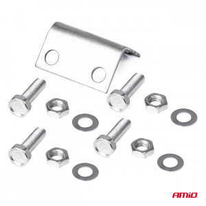 Claxon Camion de tip "goarna", dublu, bitonal, finisaj cromat, alimentare 12V - 24V, 118 dB - Img 5