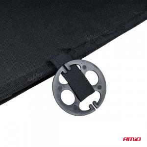 Husa scaun auto cu bile de masaj, suport lombar si tetiera, dimensiuni 126 x 44 cm, culoare Neagra - Img 6