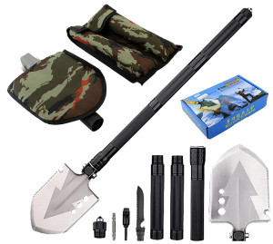 Kit turistic "SURVIVAL ESSENTIAL 16in1" pentru iubitorii de natura, dedicat Off-Road, ATV, SSV, Quad - Img 1
