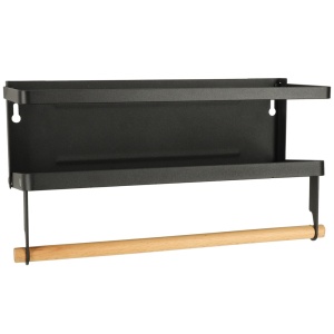 Raft magnetic de frigider 2in1, pentru condimente si prosop de bucatarie - Img 4