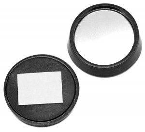 Set 2 oglinzi suplimentare "Unghi Mort", rotunde, autoadezive, diametru 53mm - Img 3