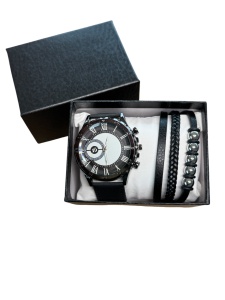 SET CADOU CEAS BARBATESC DPD SI BRATARA ELEGANTA - Img 1
