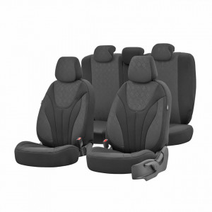 Set huse scaun auto PREMIUM, Universale, nefractionate, OTOM RUBY DESIGN 1201 - Img 1