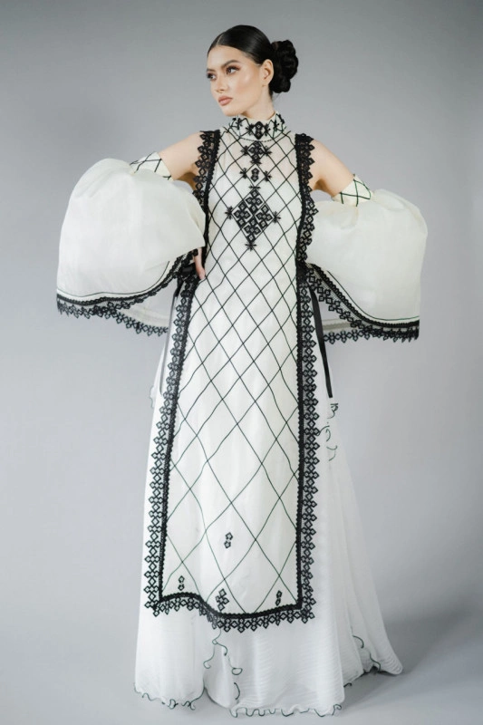 Detachable organza sleeves - Naty