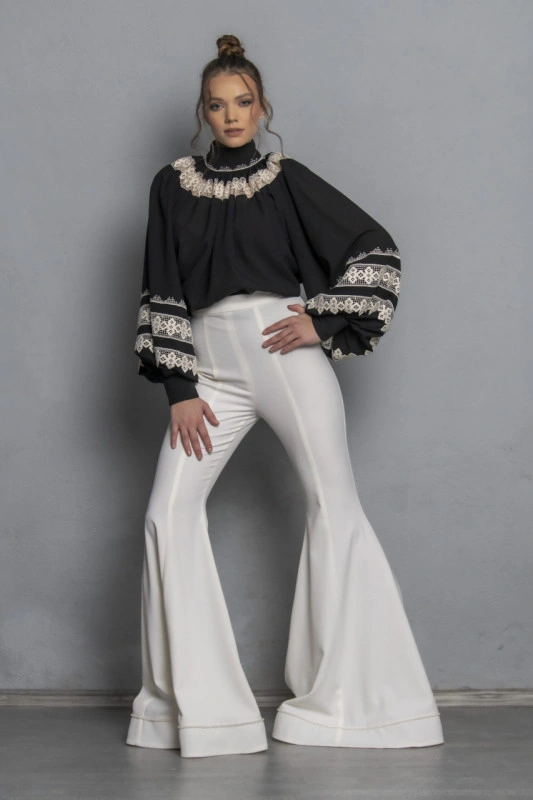 Ava women's blouse in flowing voile