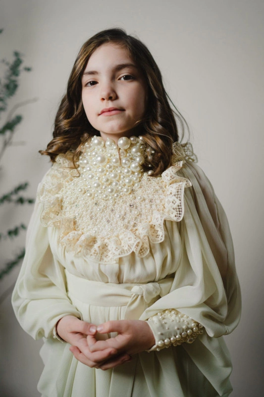 Rochie din voal diafan Noelia 10 ani